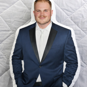 Alternative view of Zach Bryan Tour Pillow, Zach Bryan With Heaven On Tour 2026