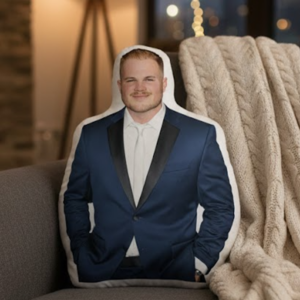 Zach Bryan Tour Pillow, Zach Bryan With Heaven On Tour 2026