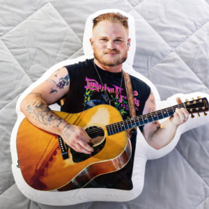 Zach Bryan 2026 With Heaven On Tour Pillow