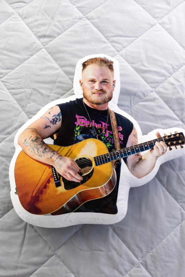 Zach Bryan 2026 With Heaven On Tour Pillow