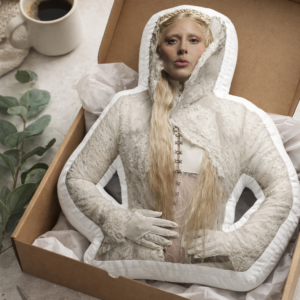 Alternative view of Lady Gaga Pillow, Mayhem Ball Tour Fan Pillow