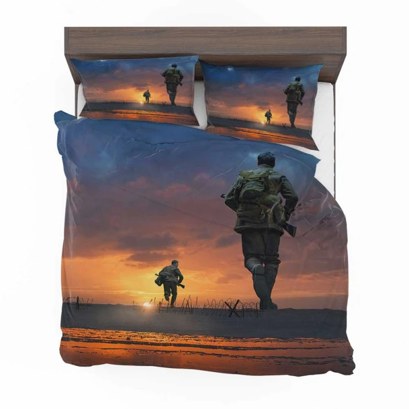 Alternative view of 1917 Movie George MacKay Bedding Set - Custom Bedding Set