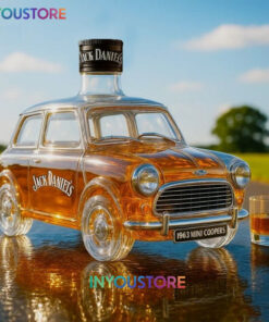 1963 Mini Cooper S Whiskey Bottle