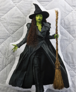 Alternative view of Mystic Witch Character Pillow – Gothic Fantasy Home Décor Cushion