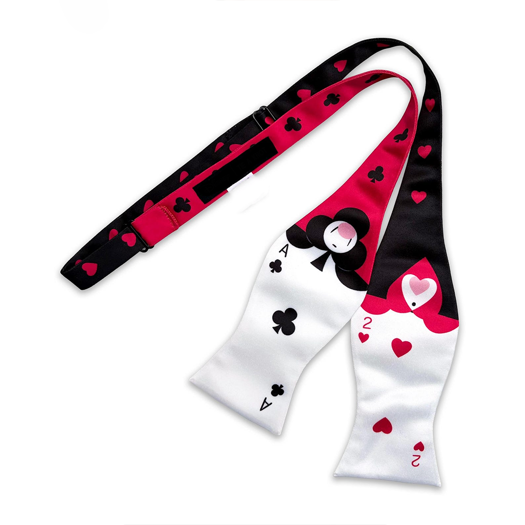 Card Soldier Bow Tie Playing Cards Neck Tie, Vintage Tie, Novelty Tie, Tie Accessories Holiday Gift, Tie Gift, Tie Accessories - Image 2