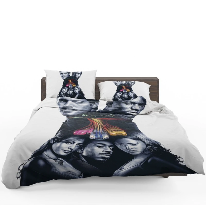 2 Fast 2 Furious Paul Walker Movie Bedding Set - Custom Bedding Set