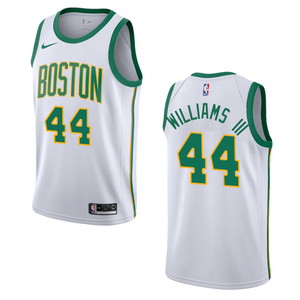 2019-20 Men Boston Celtics #44 Robert Williams Iii City Swingman Basketball Jersey - White