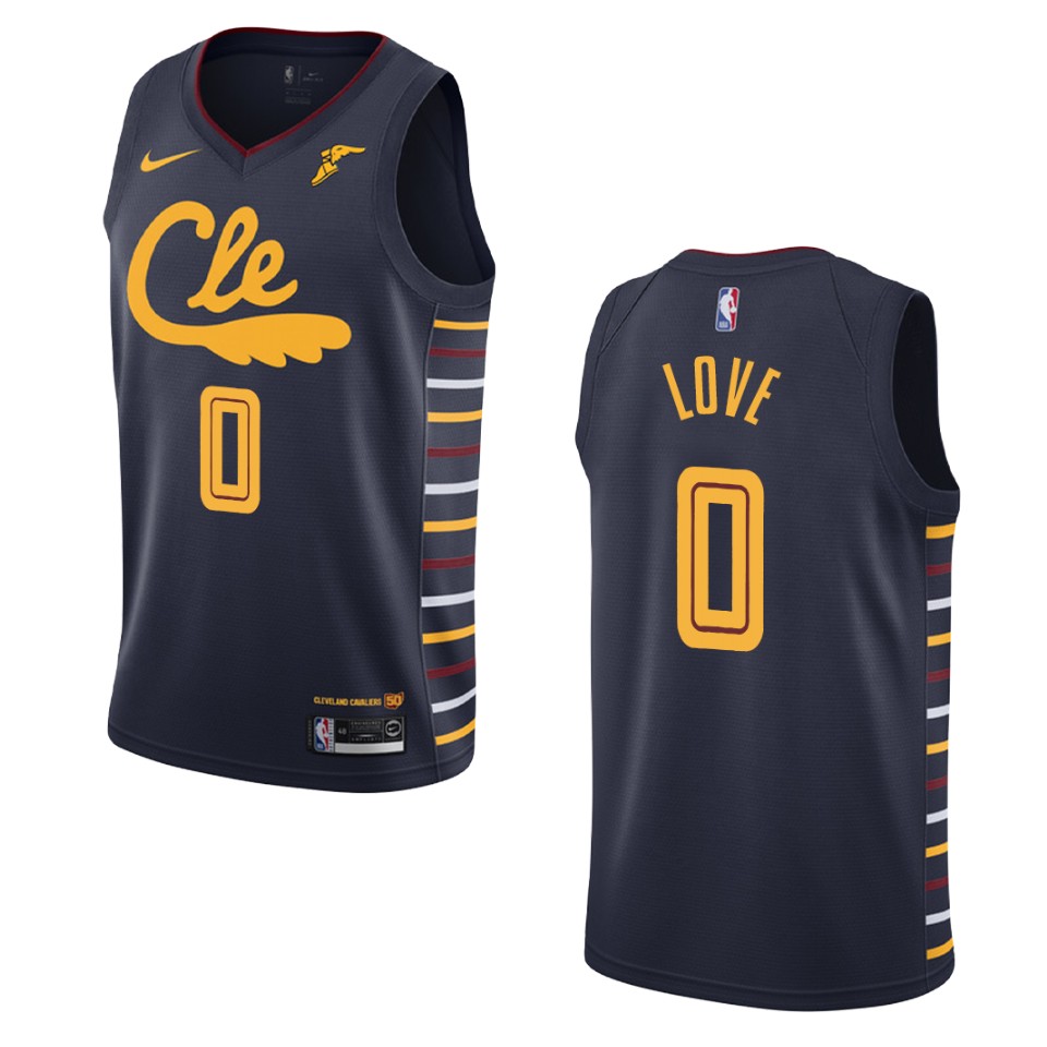 2019-20 Men's Cleveland Cavaliers #0 Kevin Love City Swingman Jersey - Navy