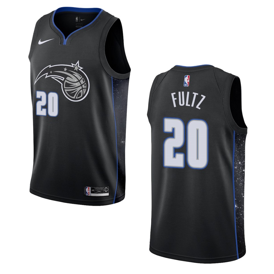 2019-20 Men's Orlando Magic #20 Markelle Fultz City Swingman Basketball Jersey - Black