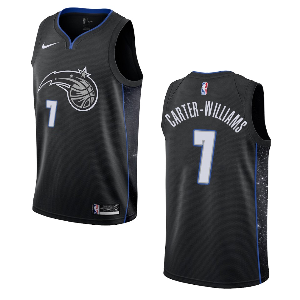 2019-20 Men's Orlando Magic #7 Michael Carter-williams City Swingman Basketball Jersey - Black