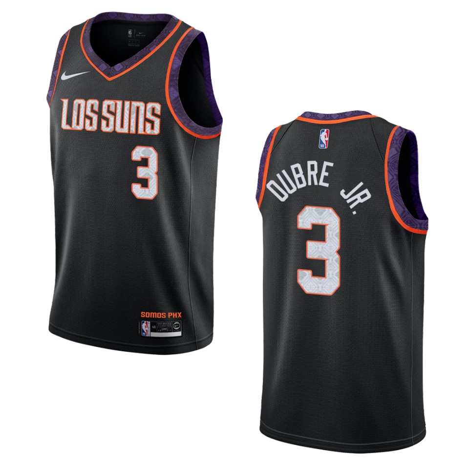 2019-20 Men's Phoenix Suns #3 Kelly Oubre Jr. City Swingman Basketball Jersey - Black