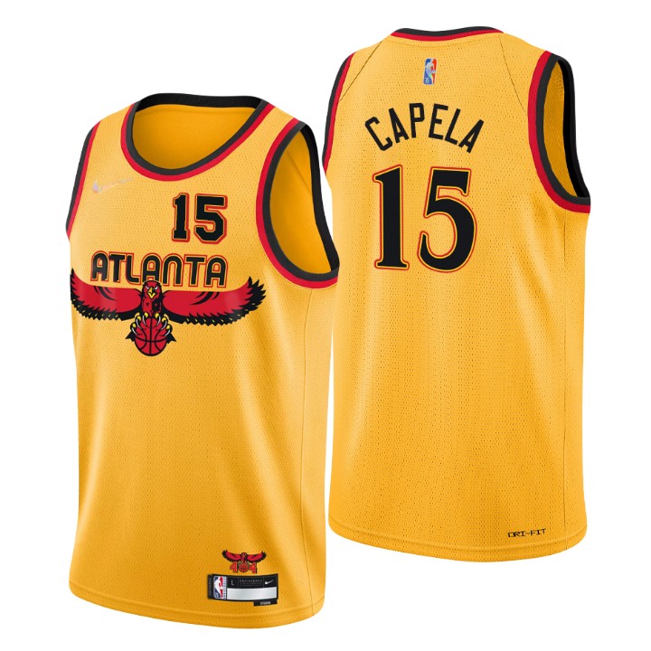 2021-22 Atlanta Hawks Clint Capela City 75th Anniversary Jersey
