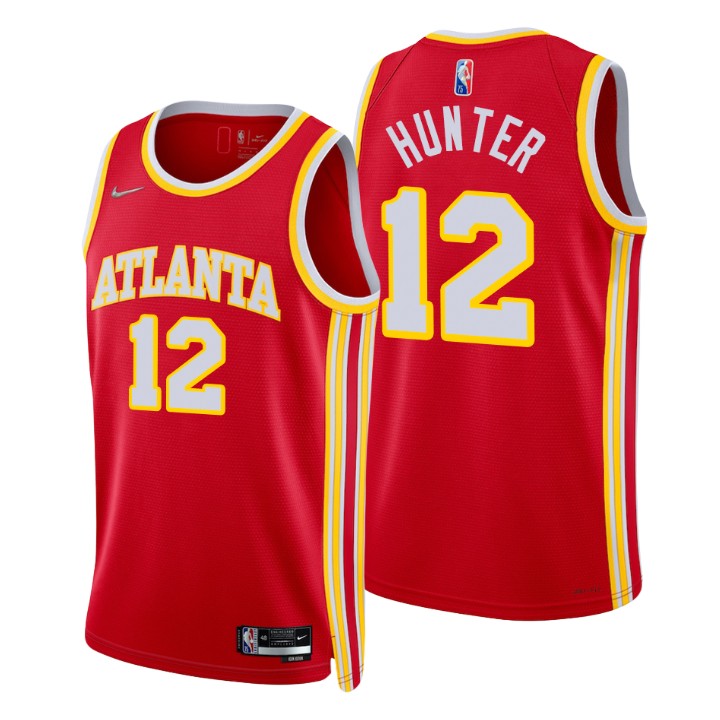 2021-22 Atlanta Hawks De'andre Hunter Icon 75th Anniversary Jersey