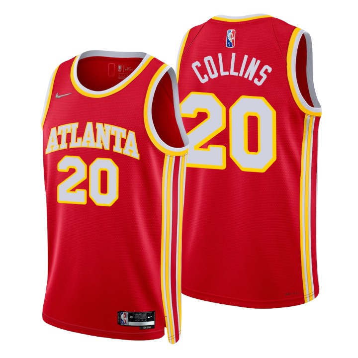 2021-22 Atlanta Hawks John Collins Icon 75th Anniversary Basketball Jersey