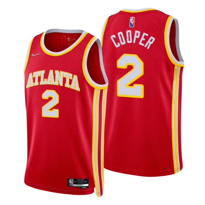 2021-22 Atlanta Hawks Sharife Cooper Icon 75th Anniversary Basketball Jersey