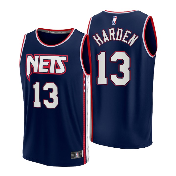 2021-22 Brooklyn Nets James Harden Replica Basketball Jersey City
