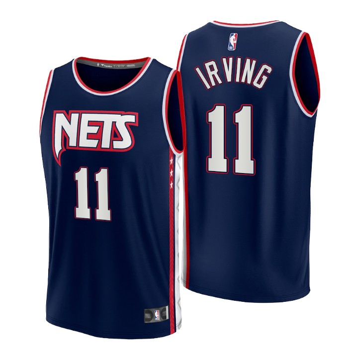 2021-22 Brooklyn Nets Kyrie Irving Replica Basketball Jersey City