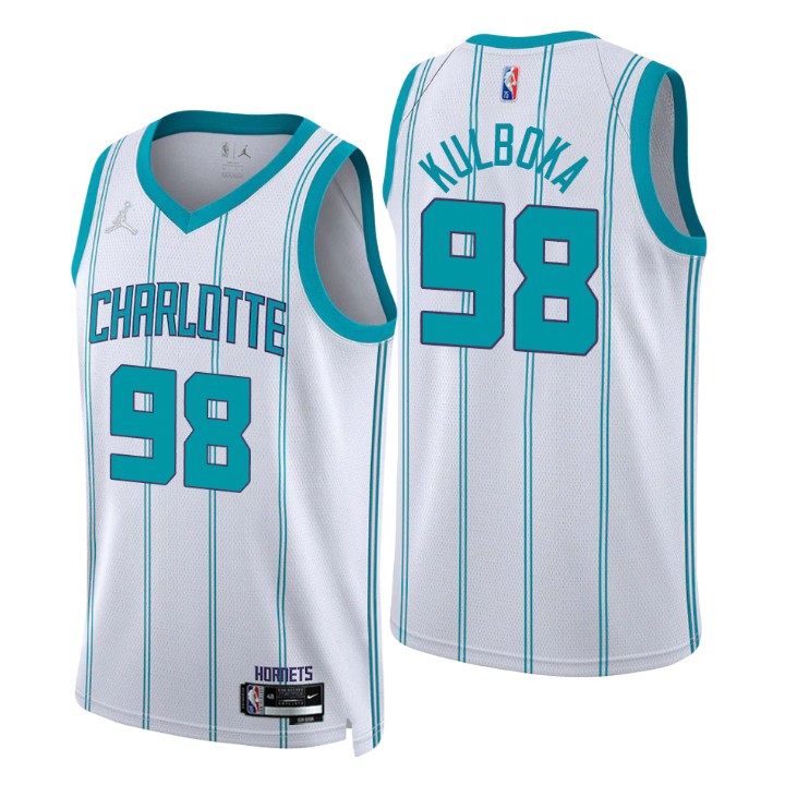 2021-22 Charlotte Hornets Arnoldas Kulboka Association 75th Anniversary Basketball Jersey