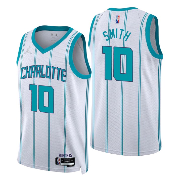 2021-22 Charlotte Hornets Ish Smith Association 75th Anniversary Basketball Jersey