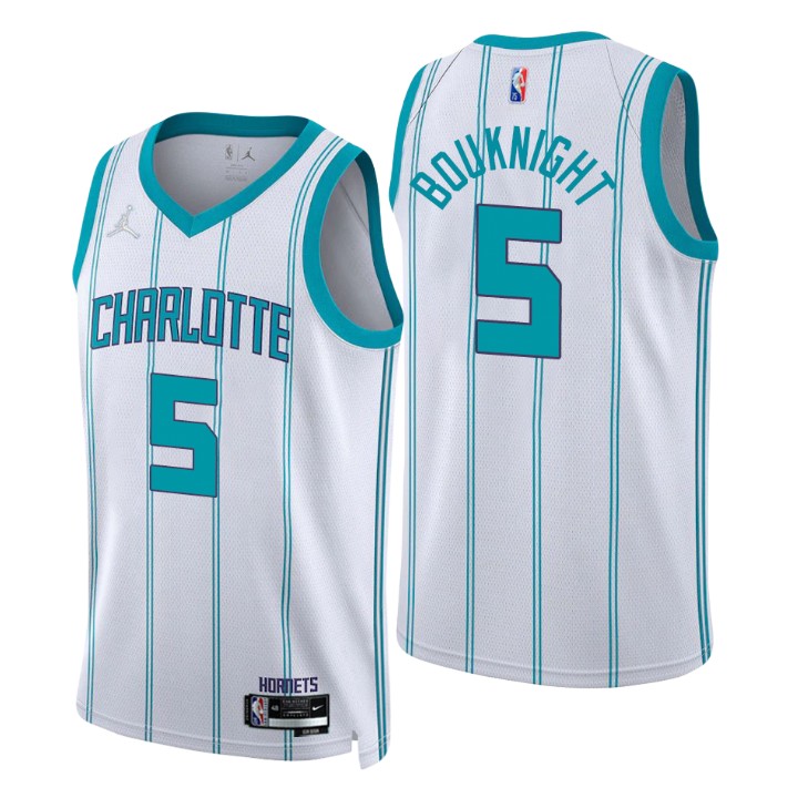 2021-22 Charlotte Hornets James Bouknight Association 75th Anniversary Basketball Jersey