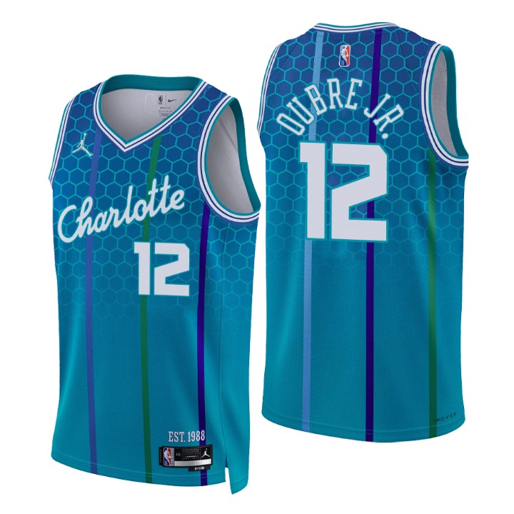 2021-22 Charlotte Hornets Kelly Oubre Jr. City 75th Anniversary Basketball Jersey