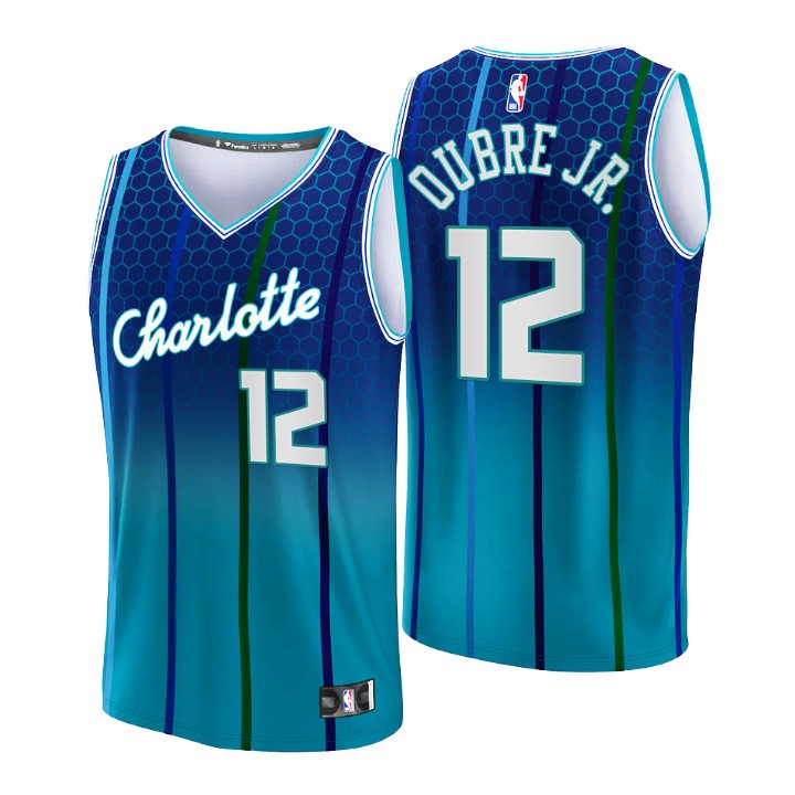 2021-22 Charlotte Hornets Kelly Oubre Jr. Replica Basketball Jersey City