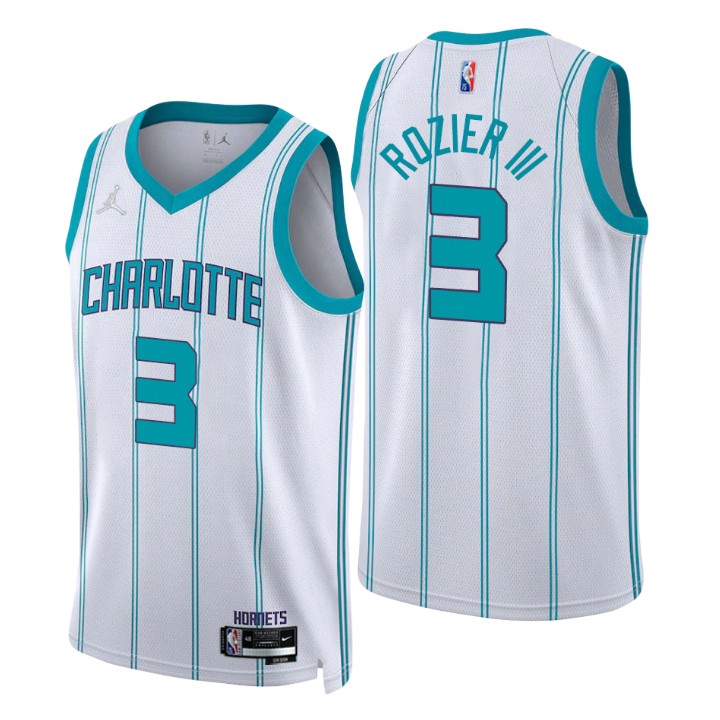 2021-22 Charlotte Hornets Terry Rozier Iii Association 75th Anniversary Basketball Jersey