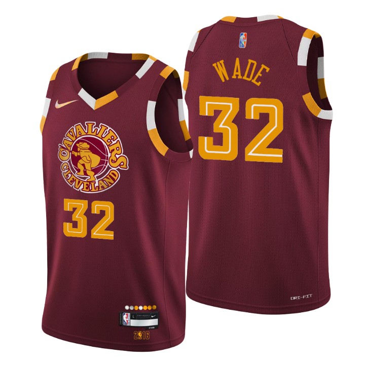 2021-22 Cleveland Cavaliers Dean Wade City 75th Anniversary Basketball Jersey