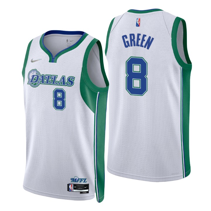 2021-22 Dallas Mavericks Josh Green City 75th Anniversary Basketball Jersey
