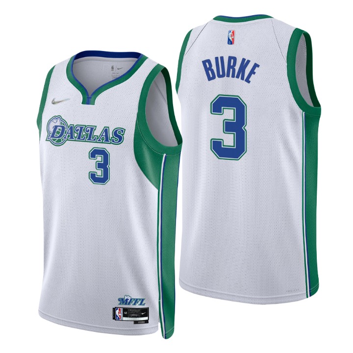 2021-22 Dallas Mavericks Trey Burke City 75th Anniversary Jersey