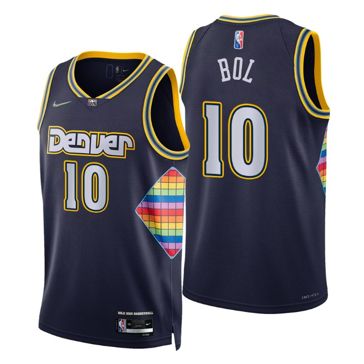2021-22 Denver Nuggets Bol Bol City 75th Anniversary Jersey