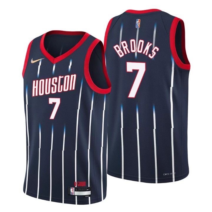 2021-22 Houston Rockets Armoni Brooks City 75th Anniversary Basketball Jersey