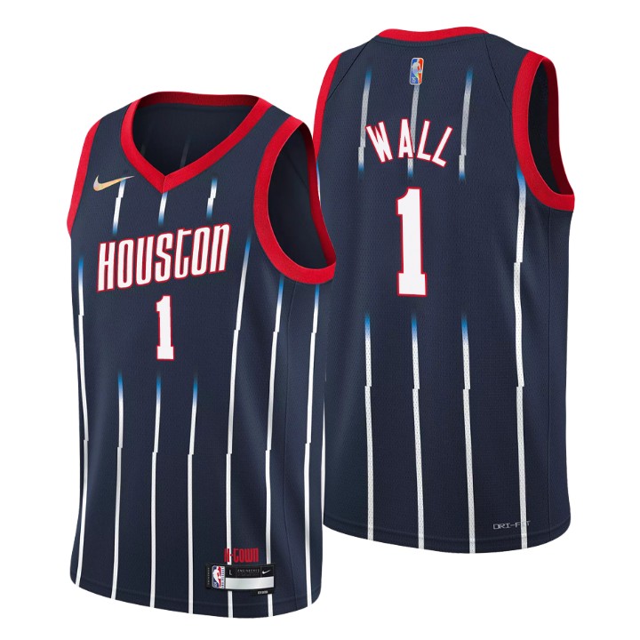 2021-22 Houston Rockets John Wall City 75th Anniversary Jersey