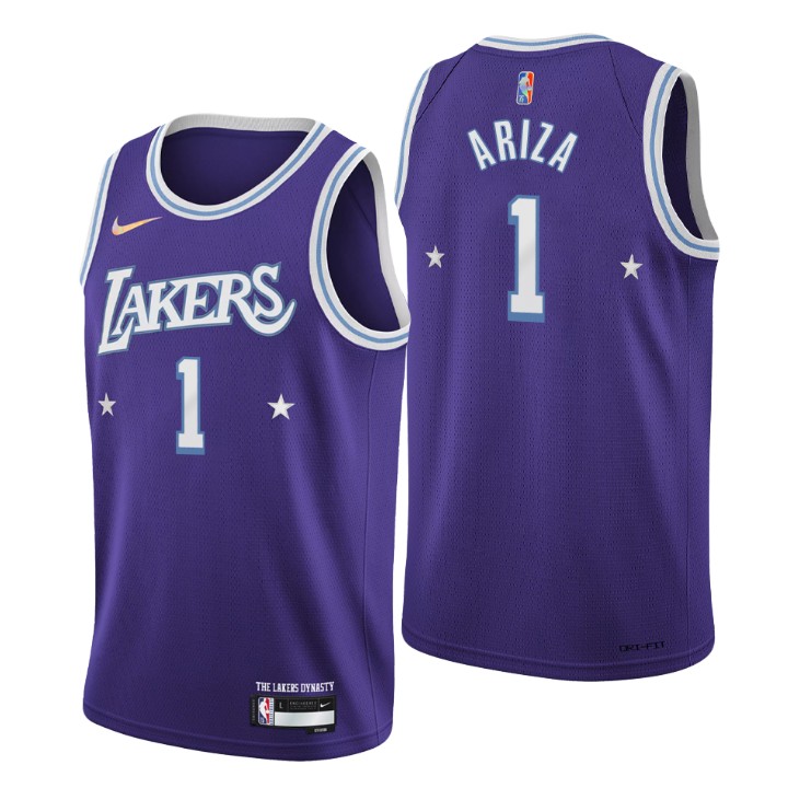 2021-22 Los Angeles Lakers Trevor Ariza City 75th Anniversary Basketball Jersey