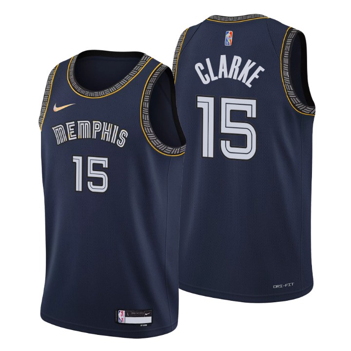 2021-22 Memphis Grizzlies Brandon Clarke City 75th Anniversary Basketball Jersey