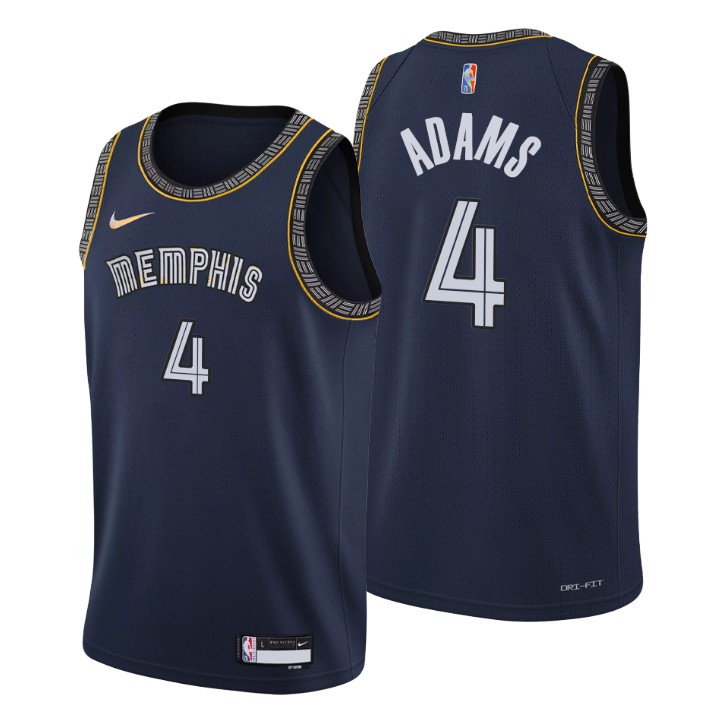 2021-22 Memphis Grizzlies Steven Adams City 75th Anniversary Basketball Jersey