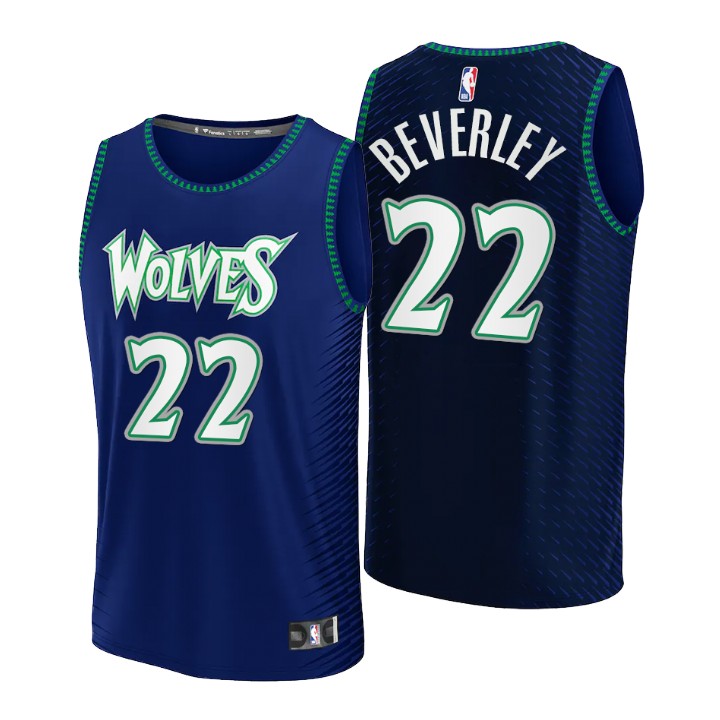2021-22 Minnesota Timberwolves Patrick Beverley Replica Basketball Jersey City