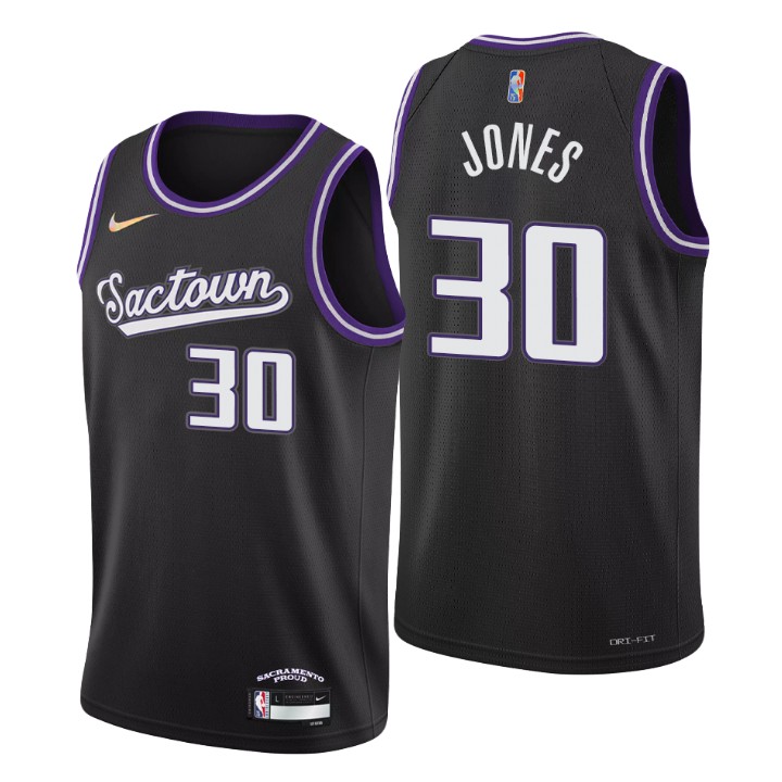 2021-22 Sacramento Kings Damian Jones City 75th Anniversary Basketball Jersey