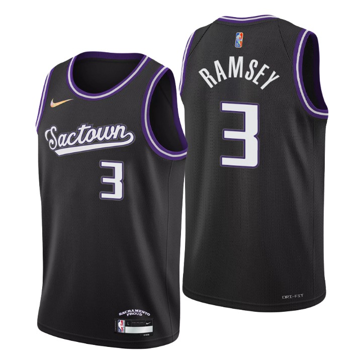 2021-22 Sacramento Kings Jahmi'us Ramsey City 75th Anniversary Basketball Jersey