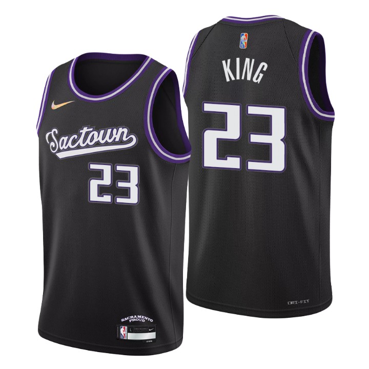 2021-22 Sacramento Kings Louis King City 75th Anniversary Basketball Jersey