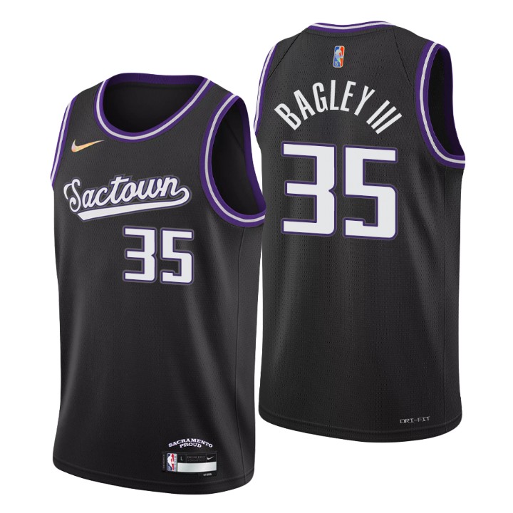2021-22 Sacramento Kings Marvin Bagley Iii City 75th Anniversary Basketball Jersey