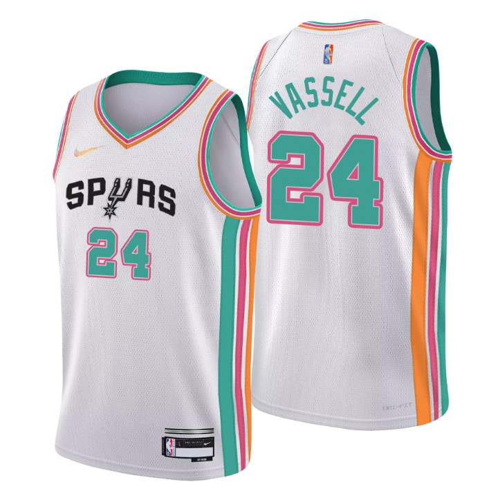 2021-22 San Antonio Spurs Devin Vassell City 75th Anniversary Basketball Jersey