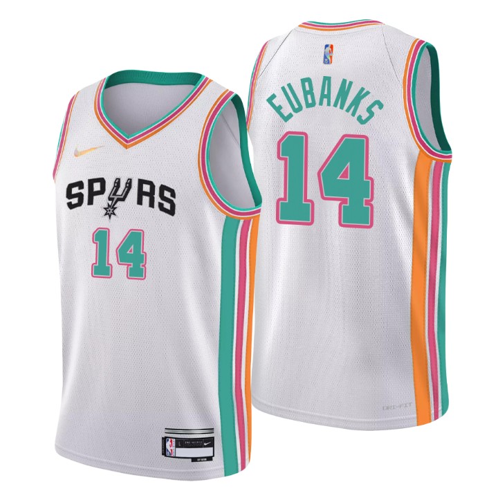 2021-22 San Antonio Spurs Drew Eubanks City 75th Anniversary Basketball Jersey