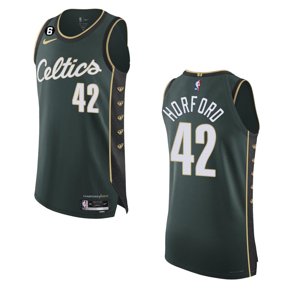 2022-23 City Edition Boston Celtics Al Horford Green Basketball Jersey
