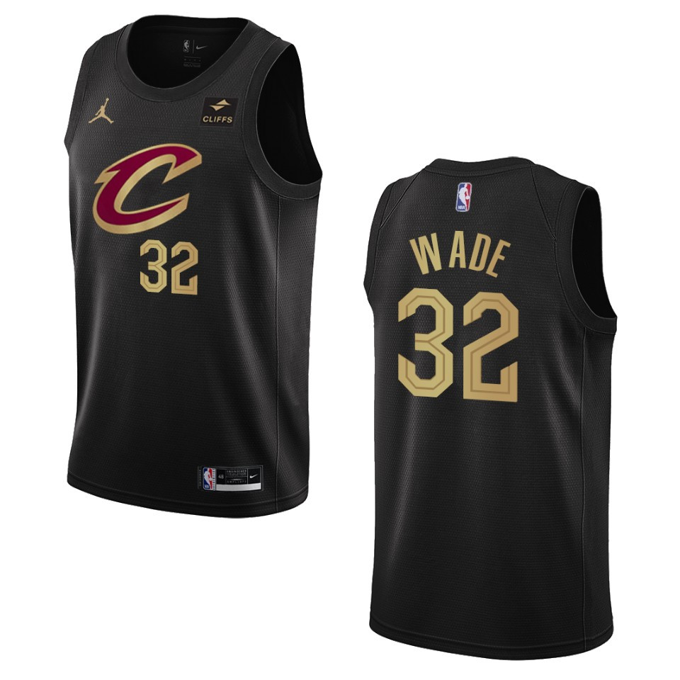 2022-23 Statement Edition Cleveland Cavaliers Dean Wade Black Swingman Basketball Jersey