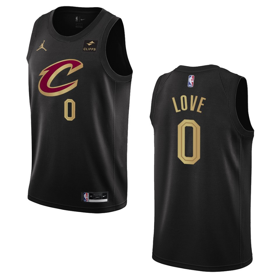 2022-23 Statement Edition Cleveland Cavaliers Kevin Love Black Swingman Basketball Jersey
