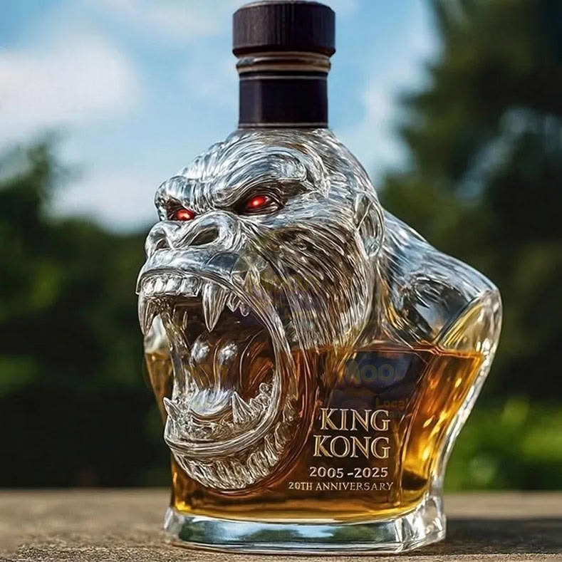 20th King Kong Anniversary Whisky Bottle Premium Home Decor Display - Image 4