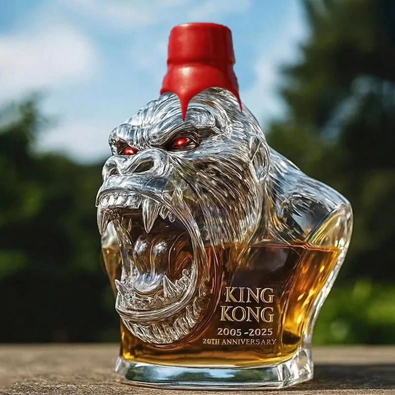 20th King Kong Anniversary Whisky Bottle Premium Home Decor Display - Image 3