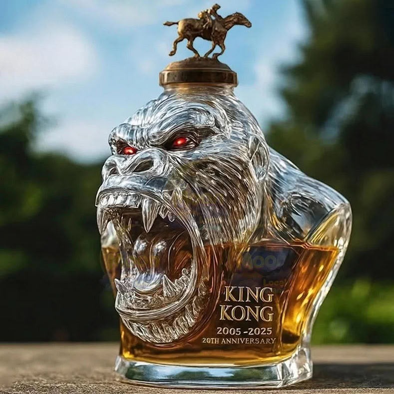 20th King Kong Anniversary Whisky Bottle Premium Home Decor Display - Image 2