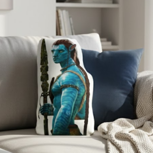 Alternative view of Jake Sully Characters Avatar 3 Pillow
